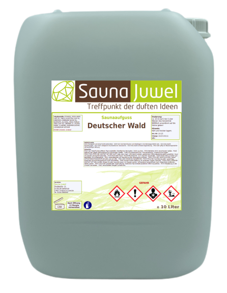 Deutscher Wald 10 Liter Saunaaufgusskonzentrat