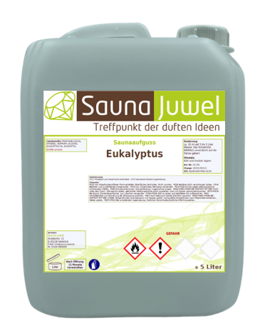 Eukalyptus 5 Liter Saunaaufgusskonzentrat