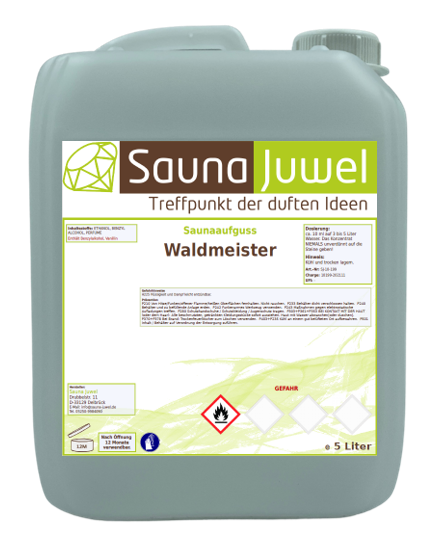 Waldmeister 5 Liter Saunaaufgusskonzentrat
